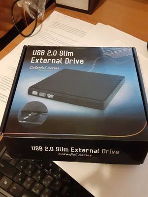 Рабочий внешний DVD RW ThinkPad в коробке