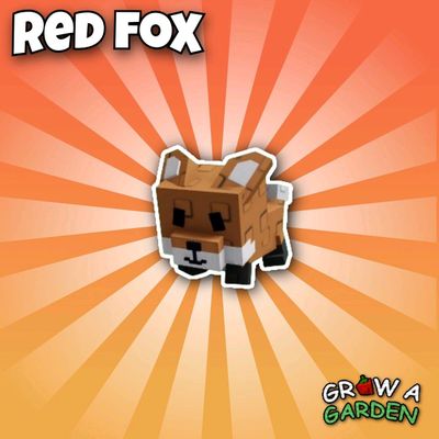 Red Fox – питомец из Grow a Garden (Roblox)