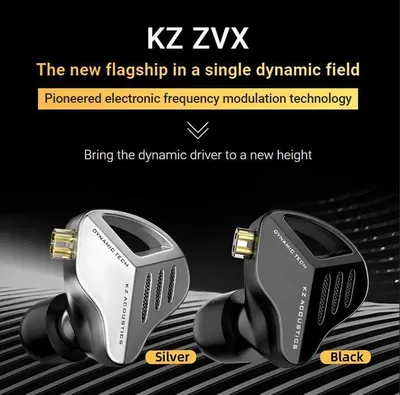 Новые запечатанные проводные наушники KZ ZVX HI-FI