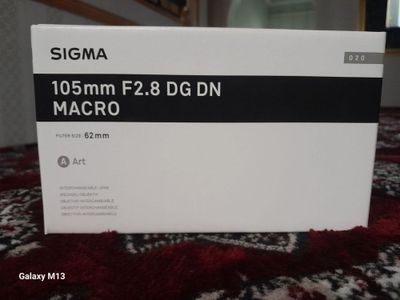 Sigma 105mm f2.8 DG DN macro sotiladi