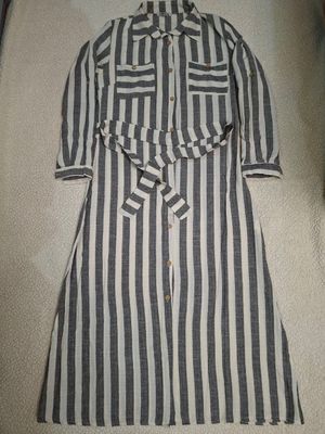 Платье лен женское