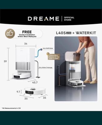 Робот пылесос Dreame L40S Pro Ultra