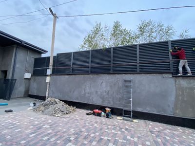 Металлический ЖАЛЮЗИ забор