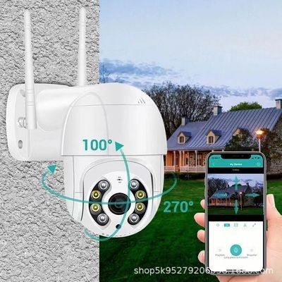 2023 новые дизайн мини PTZ 1080P беспроводная WI-FI ip камера безопасн