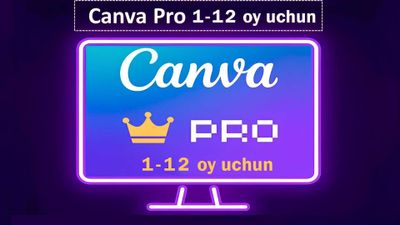 CANVA PRO to'lov oxrida | CANVA PRO 1-12 месяцев оплата после проверка