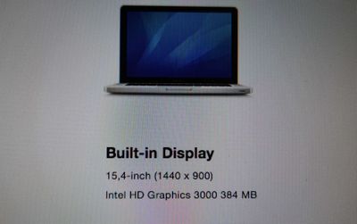 MacBook Pro 15" (2011)