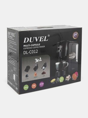 Капсульная кофеварка Duvel DL-C012 3в1 капсулы + молотое кофе!!