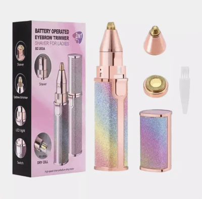 Ayollar uchun epilator - 2in1 po'lat material