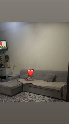 Диван для зала в сером цвете