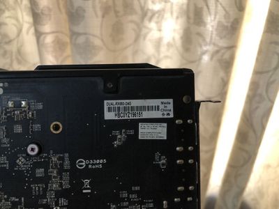 Видеокарта Asus 1650.