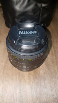 Обьектив Nikkor 50/1.8 , светосильный обьектив, фикс