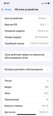 Iphone xS holati udar