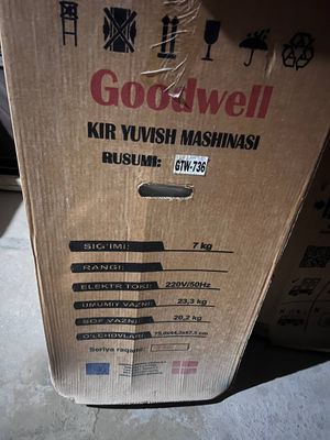 Kir yuvish moshinasi sotiladi yangi