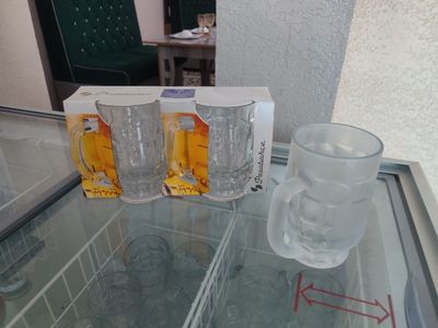 Пива учун бокал янги 40 шт