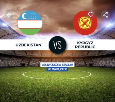 Uzbekistan vs Kygryz