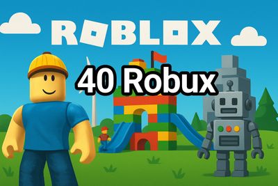 40 Robux || Roblox | Hamma oyinlarga Donat!