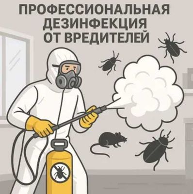Профессиональная дезинфекция, Вредители? Решим за вас!