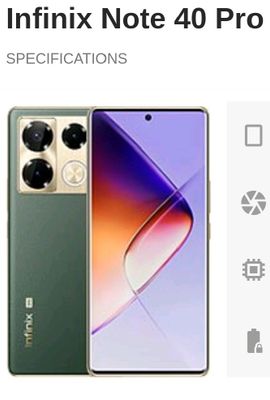 INFINIX NOTE 40 PRO