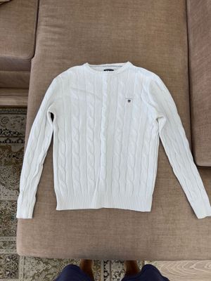Кофта GANT белая мужская
