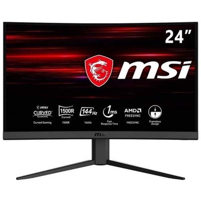Игровой монитор MSI Optix 24” изогнутый, 144 Hz, 1 ms, Full HD