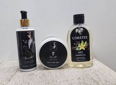 Body lasyon, gel dlya duw, body and hand cream Nabor