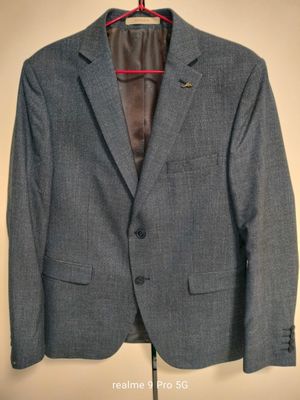 SALVARINI (slim fit )Gold classic kostyum