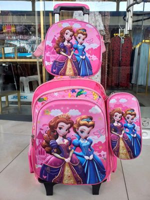 Maktab uchun 3/1 sumkalar g'ildirakli