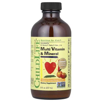 ChildLife Essentials, Multi Vitamin & Mineral, мультивитамины, 237 мл