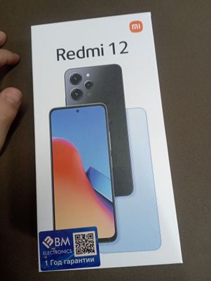 Redmi 12 qora rang