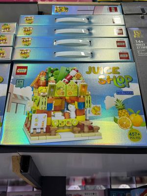 конструктор "Магазин соков" из серии QS08, номер модели 70343.