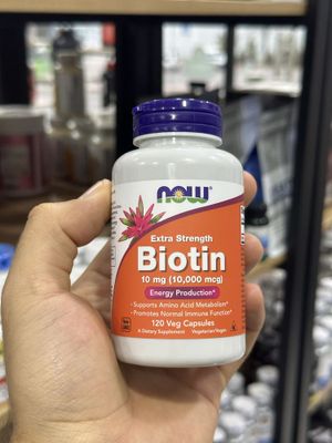 Now Biotin 10,000 mcg 120 капсул