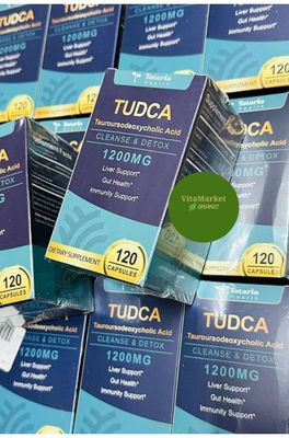 Tudka,tudca,detox,1200 mg,120 kapsula,тудка
