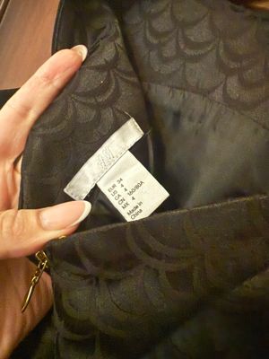 Платье черное H&M
