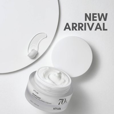 Интенсивный барьерный крем на основе хауттюйнии Anua Heartleaf 70% Intense Calming Cream