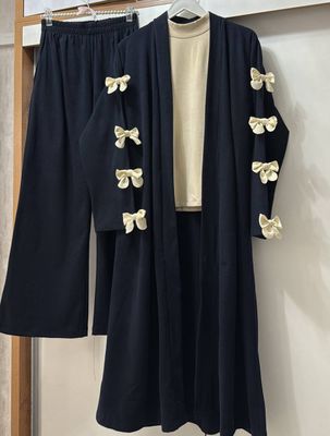 AUTUMN COLLECTION — милый теплый комплект: кардиган, кюлоты, база-американка