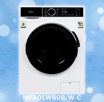 Стиральная Машина Midea MFA01W80B/W-C + ДОСТАВКА!