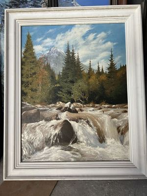 Продается картина маслом, пейзаж. Автор: Атабаев Алишер
