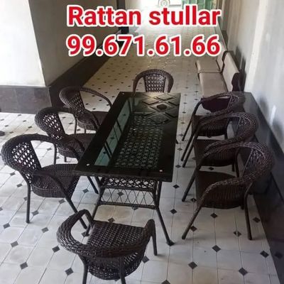 Toqima stol stullar, ратан стол стуллар Rayan stol stullar Rotang stol