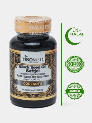 Tibomed Qora sedana ,Blech Seed , Капсула чёрного тмина 500мг 90 шт