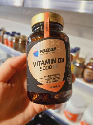 D3 5000mg 120gels fuelup, Д3 5000мг 120гелс фуелуп