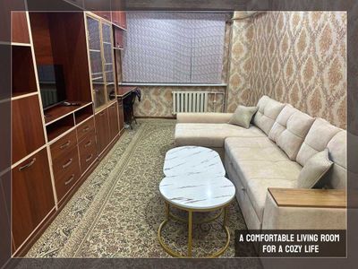 One-bedroom apartment at the center of Tashkent for rent