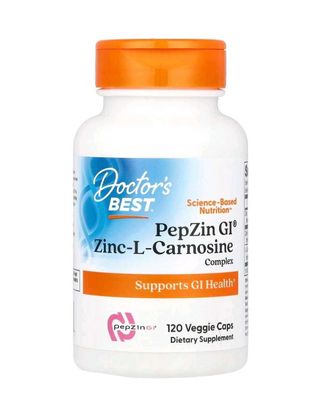 Doctors best Pepzin zinc l carnosine цинк-l-карнозином 120 капсул