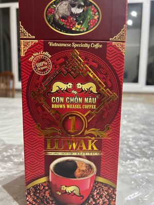 Кофейный порошок Luwak Brown Weasel #1 вьетнамский, оригинал кофее