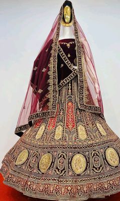 индиское сари для свадьбы
