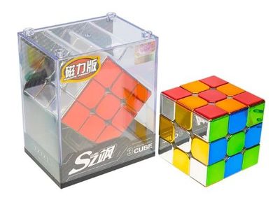 Cyclone Boys Metallic 3x3 Magnetic (Metal kubik rubik)