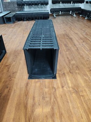 Лоток пластикли DN200 Н380. Копкоги чугунли юк котариши 32 тонна