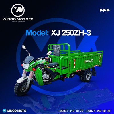 МОТО бонуслари билан!! Wingo Motors model XJ 250ZH-3