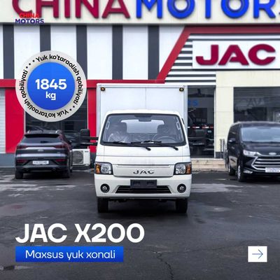 Халқимиз орасида оммалашиб бораётган JAC X200 юк ташувчиси — шу бўлади