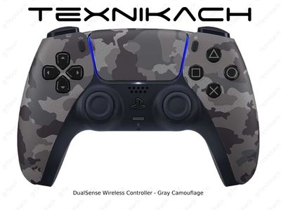 Новый • DualSense Wireless Controller - Gray Camouflage • Доставка