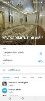 Rimont kvartira qilamiz